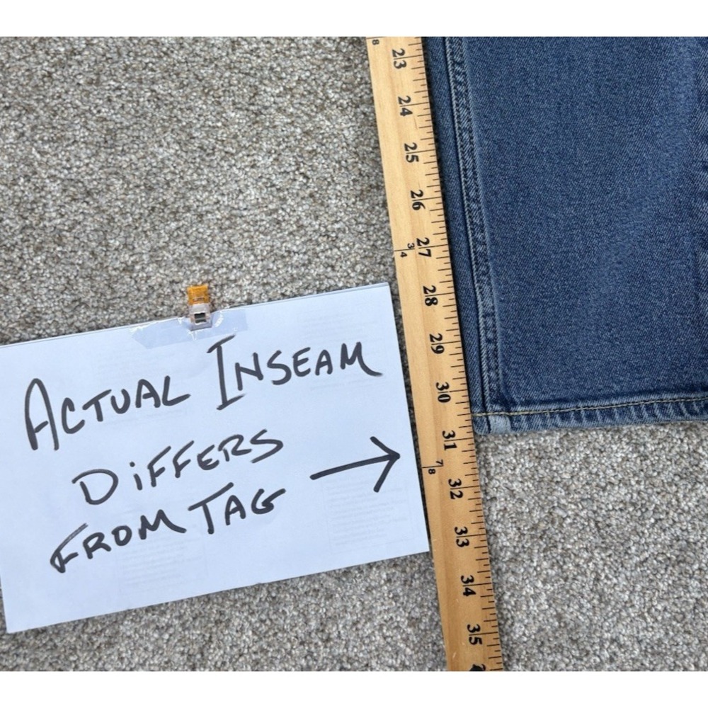 Hollister Epic Flex Skinny Jeans Mens 31x32 (Fits 32x31) Blue Rip & Repair Wash - Picture 11 of 11